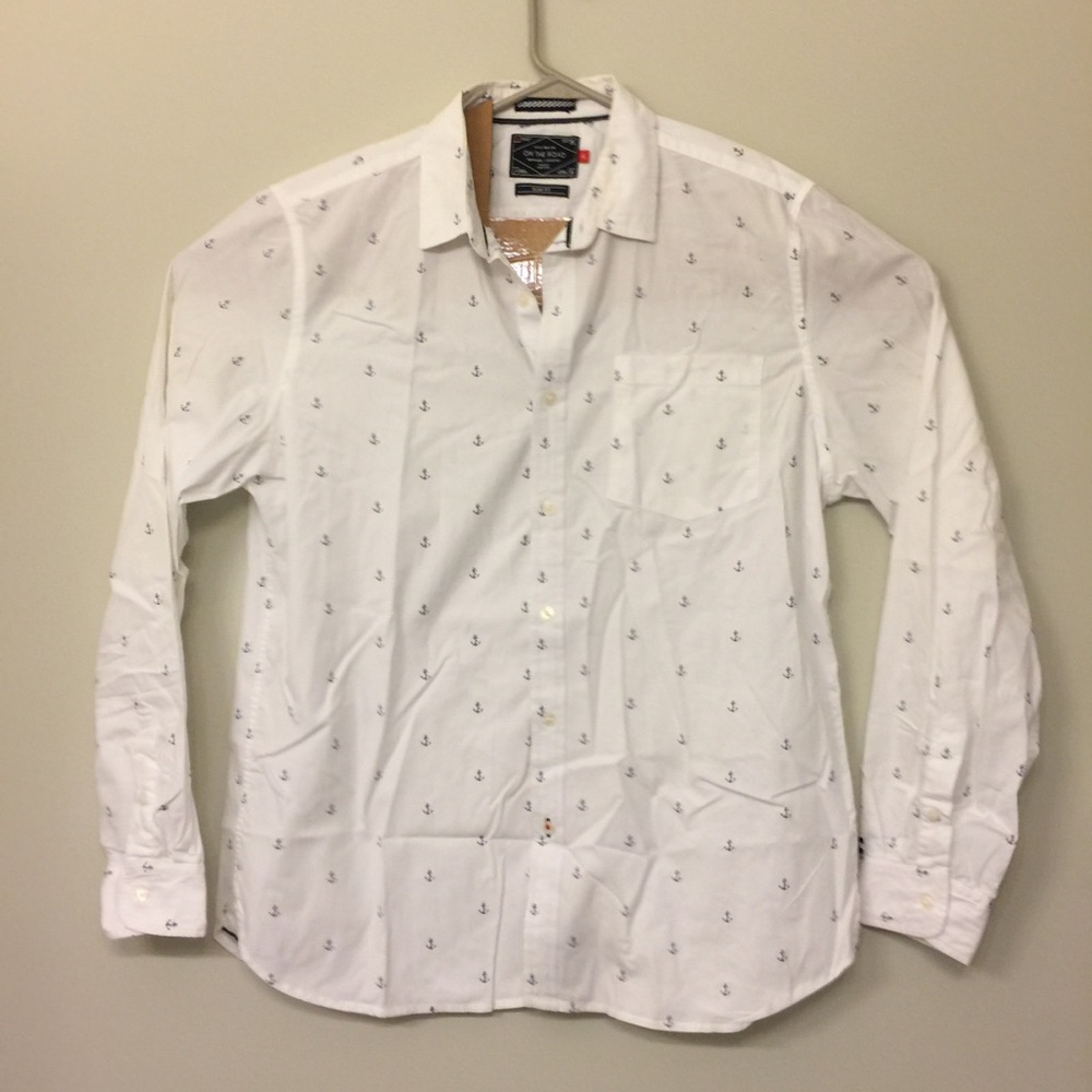 On the Road XL Slim Fit Shirt Nautical
